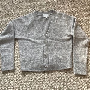 & Other Stories gray Bee button Cardigan Small